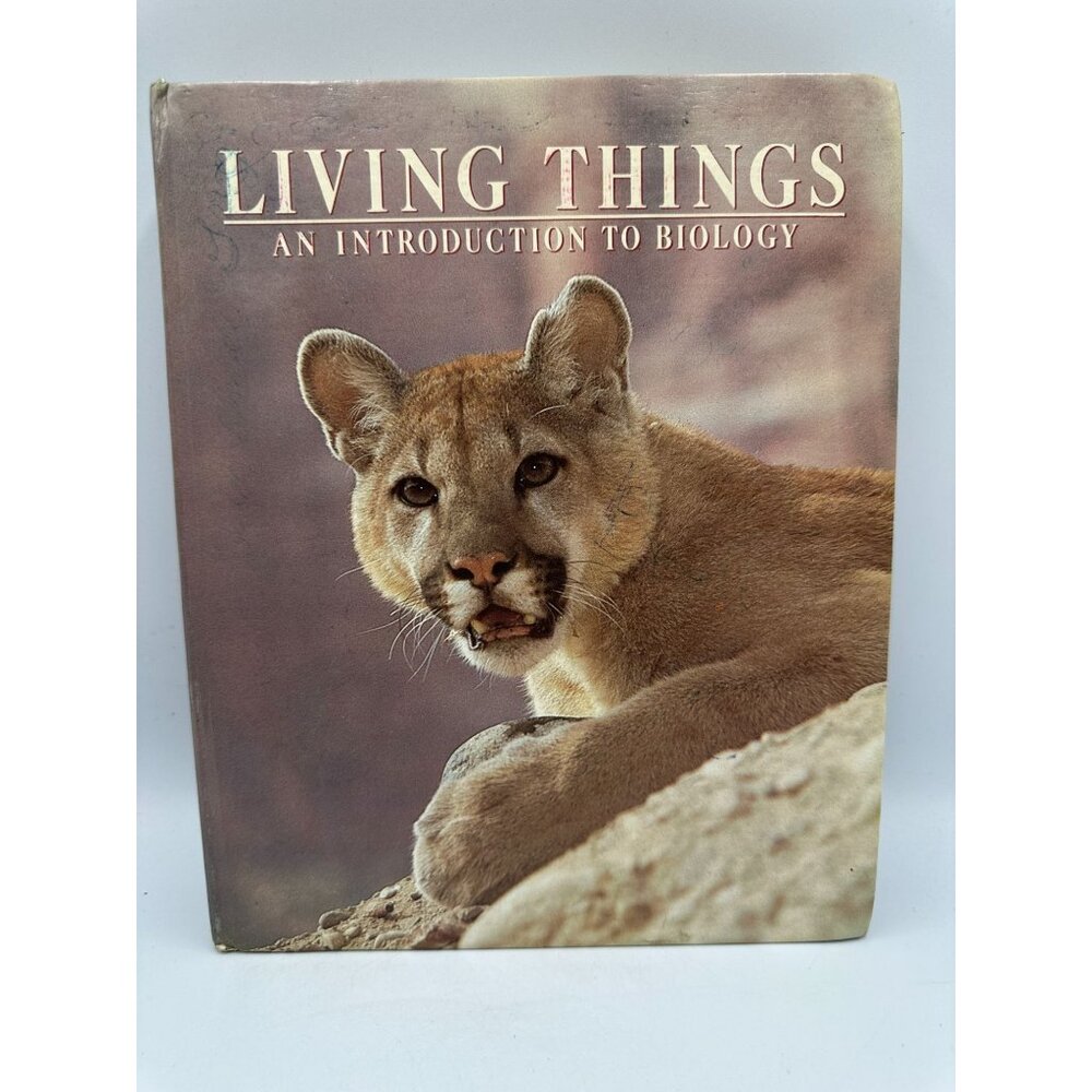 Living Things: An Introduction To Biology Teter Edwards Fitzpatrick 1985 Biology